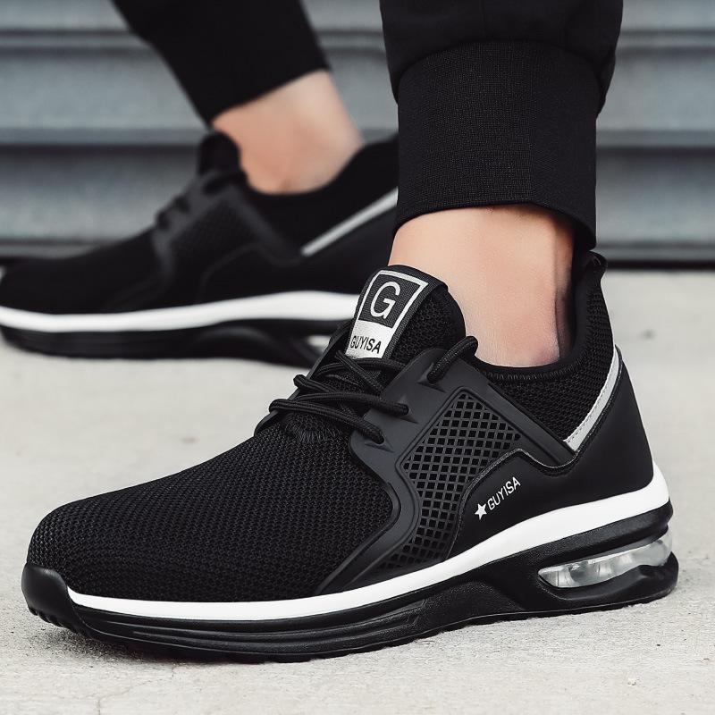 Men's Anti-smashing And Anti-puncture Light Protective Shoes