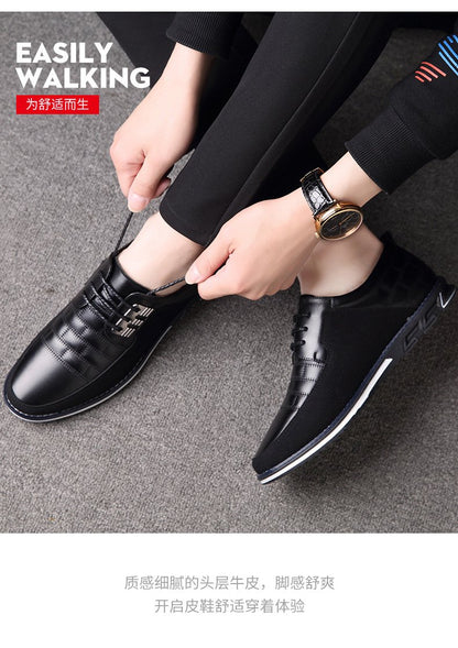 Embroidered Lace-Up Trendy Shoes