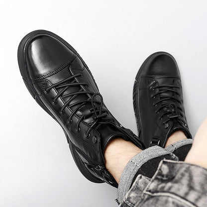 Men's High-top Casual Leather Boots