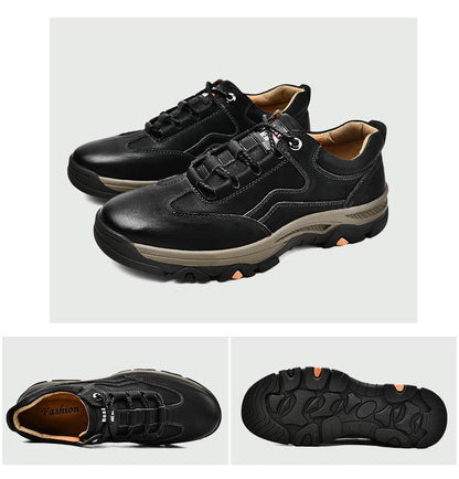 Breathable Casual Leather Shoes