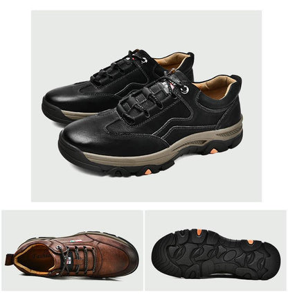 Breathable Casual Leather Shoes