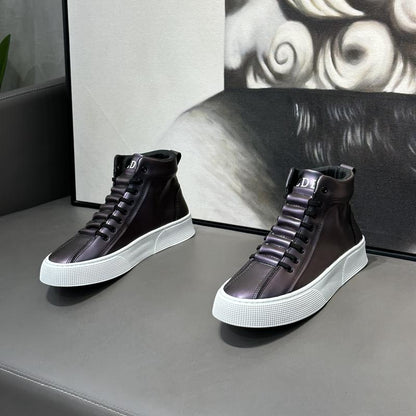 N0520 Men's high-top breathable and versatile casual shoes