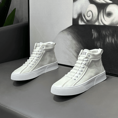 N0520 Men's high-top breathable and versatile casual shoes