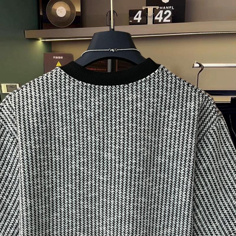 D5071 Lce Silk Knitted Short-sleeved T-shirt