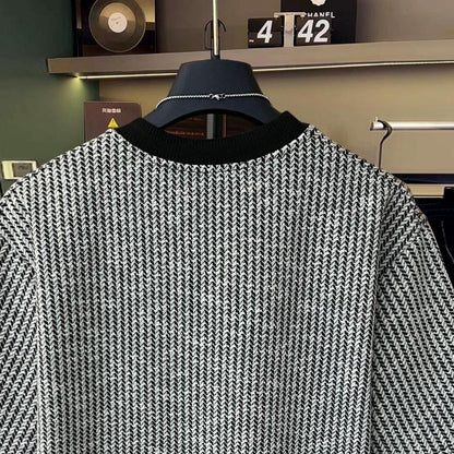 D5071 Lce Silk Knitted Short-sleeved T-shirt