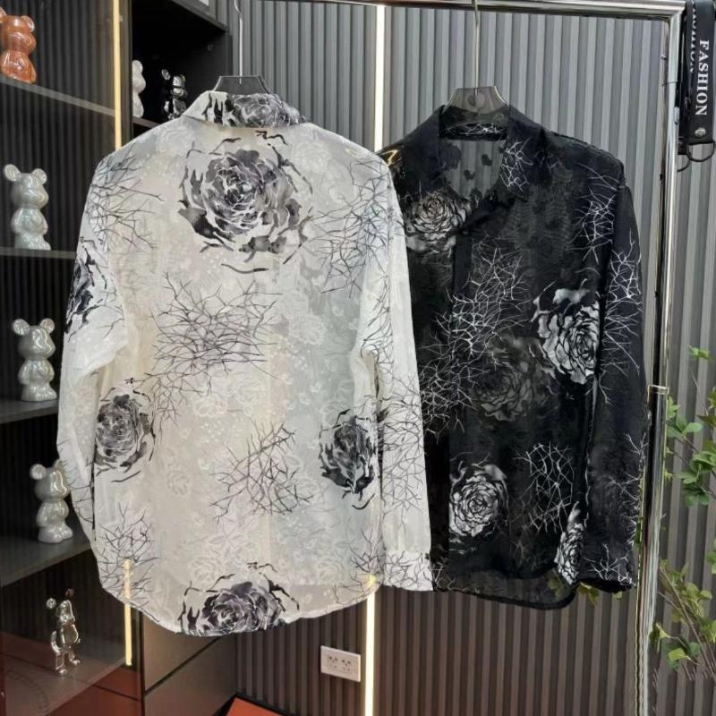 D5151 New Summer Men's Lightweight Long-sleeved Shirt
