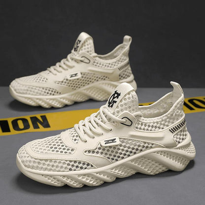 N0530 New summer breathable hollow lightweight thin sports shoes