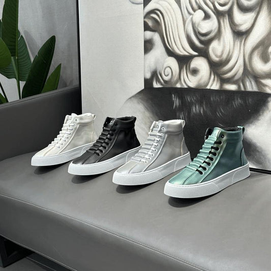 N0520 Men's high-top breathable and versatile casual shoes