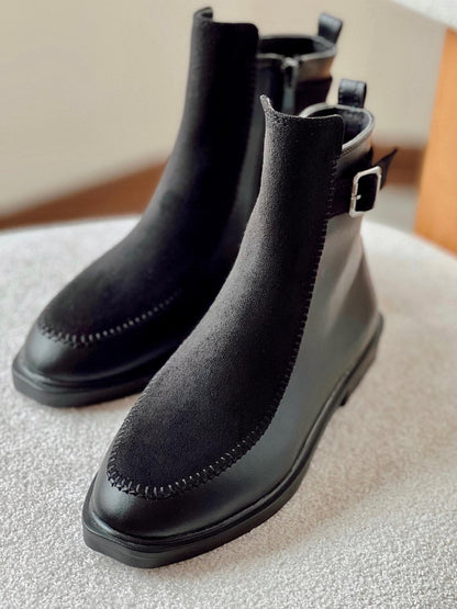 All-Match Cigarette Chelsea Boots