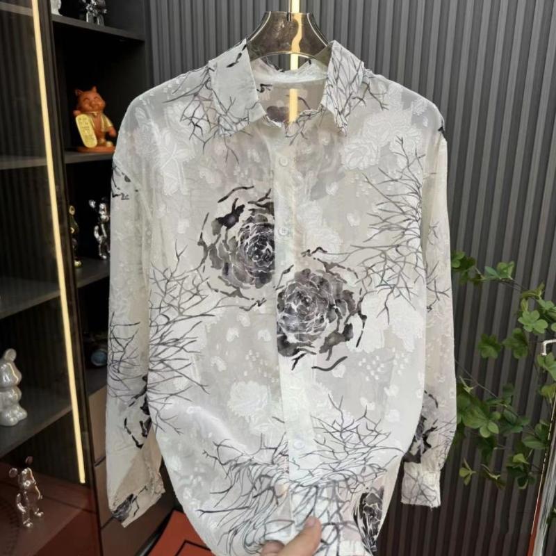D5151 New Summer Men's Lightweight Long-sleeved Shirt