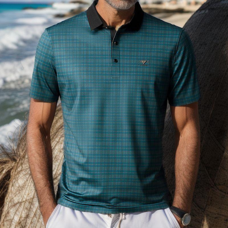 KF07New Men's Polo Shirt