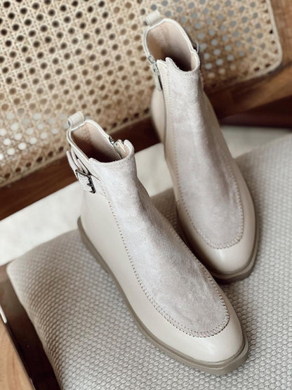 All-Match Cigarette Chelsea Boots