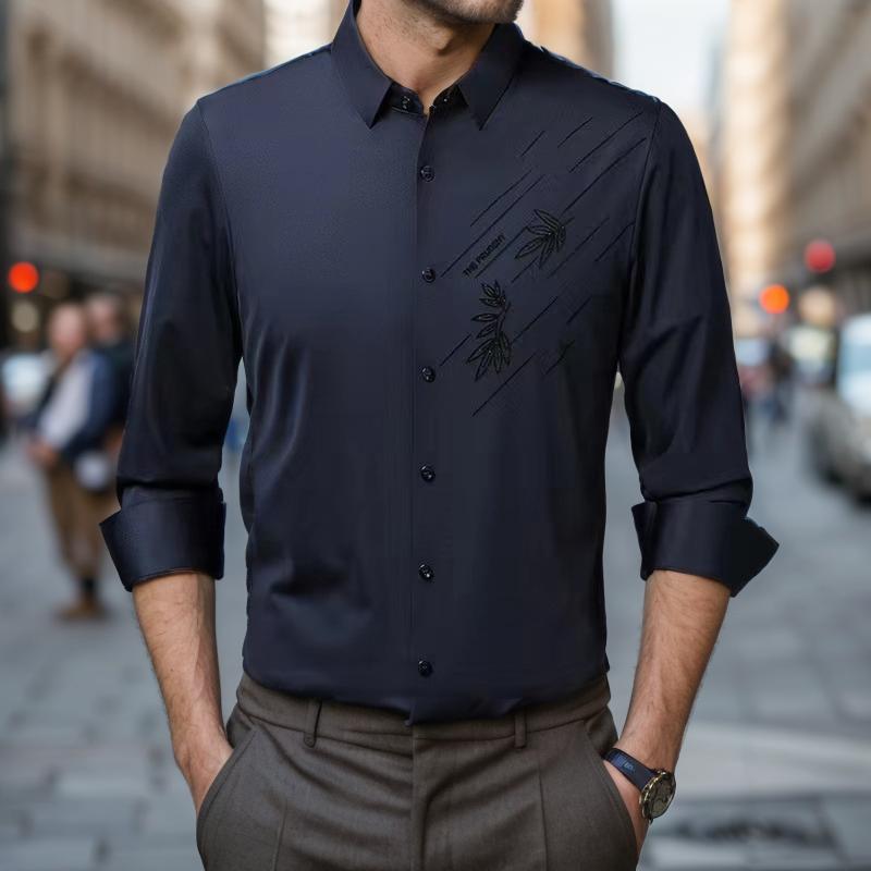 D4281 Men's Elastic Shirt【Buy 2 Get Free Shipping】