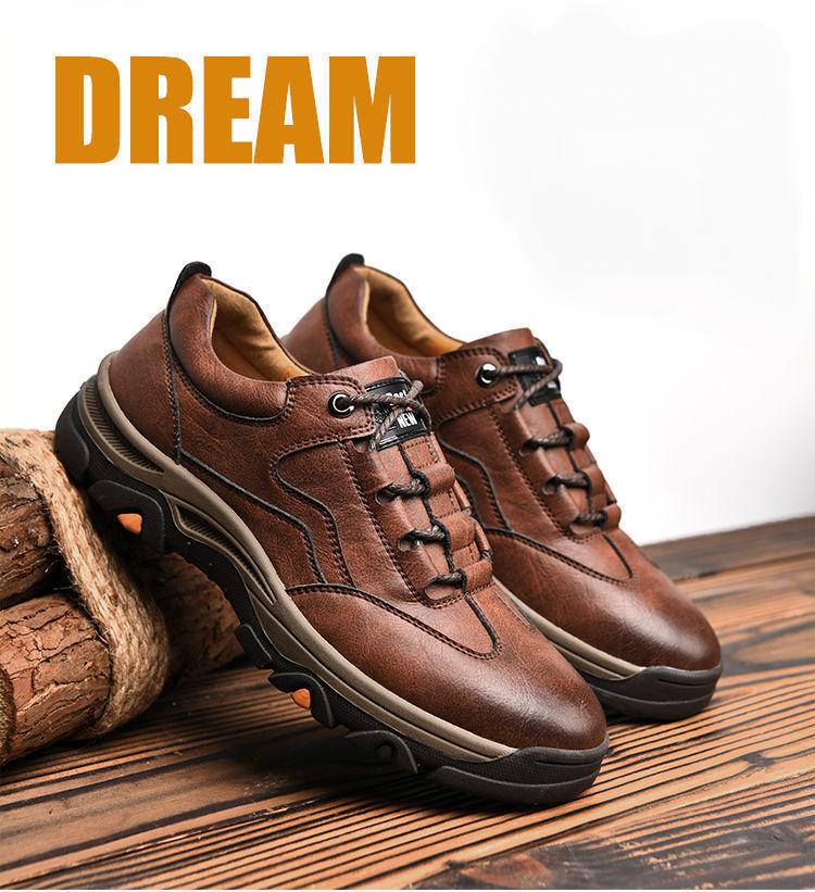 Breathable Casual Leather Shoes