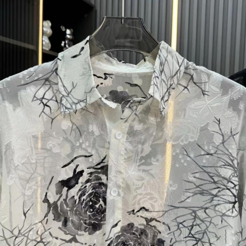 D5151 New Summer Men's Lightweight Long-sleeved Shirt