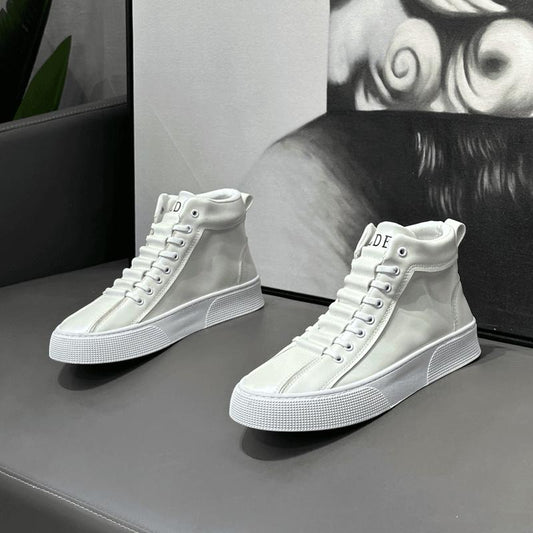 N0520 Men's high-top breathable and versatile casual shoes