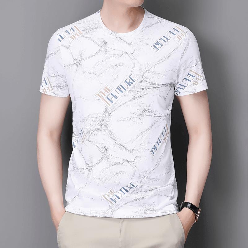 N0617 Summer Printed Trendy Loose Casual T-shirt